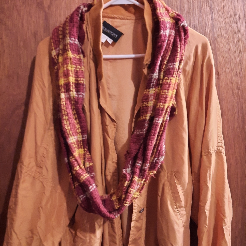 100%silk lightweight jacket
